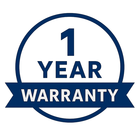 1 Year Warranty